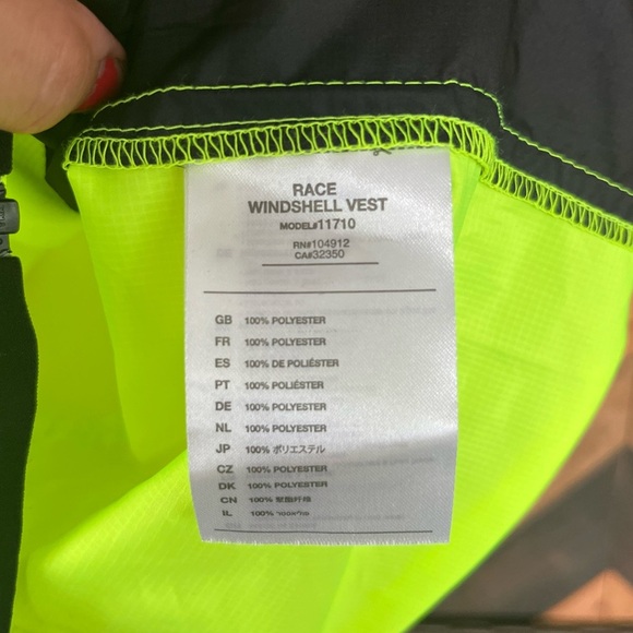 Bontrager  Race Windshell Vest Cycling Size Small - Picture 7 of 8